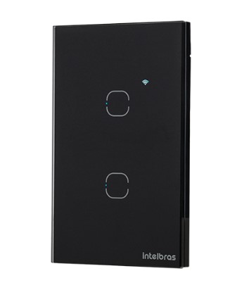 INTERRUPTOR SMART WI-FI TOUCH PRETO EWS 1002