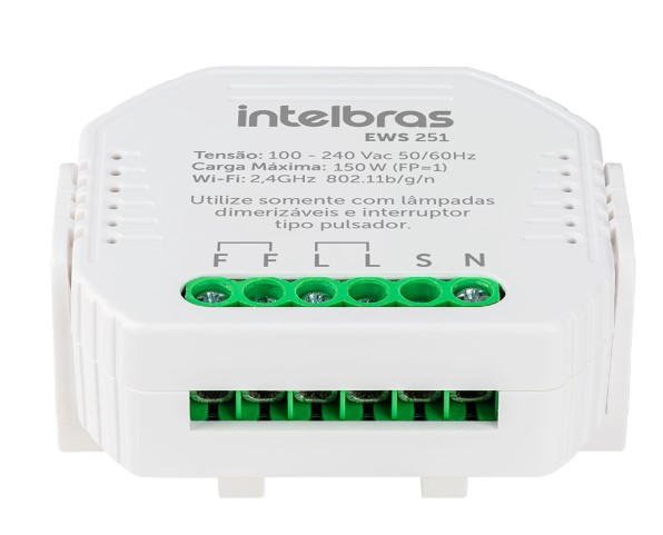 INTERRUPTOR CONTROLADOR DIMMER SMART WI-FI EWS 251