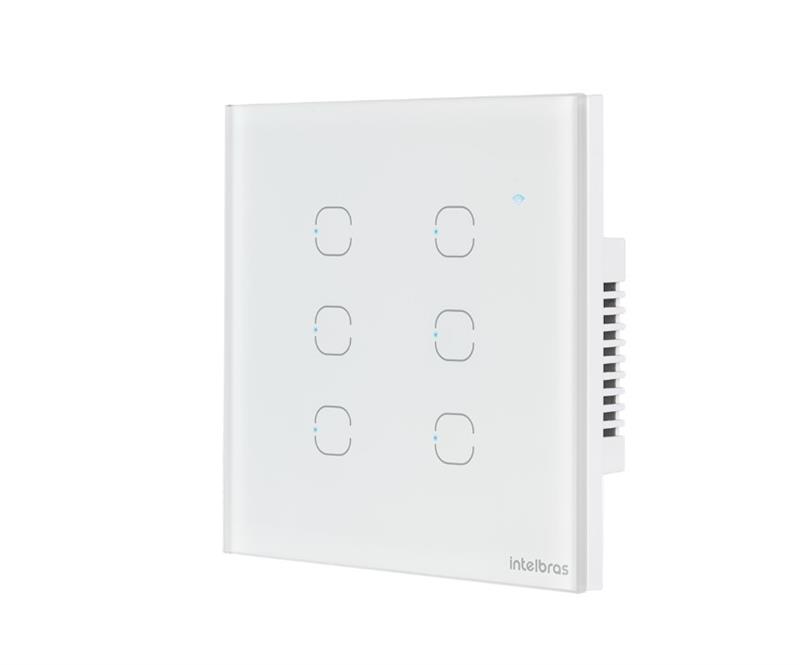 INTERRUPTOR ELETRICO SMARTWIFI TOUCH BRANCO EWS 1006