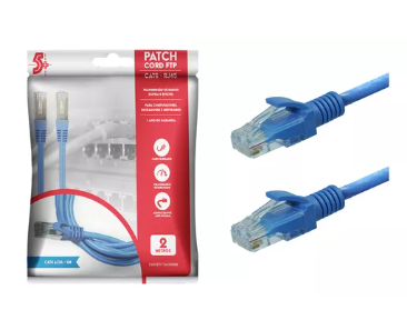 CABO PATCH INFO PATCH CORD CAT6E 2M AZUL