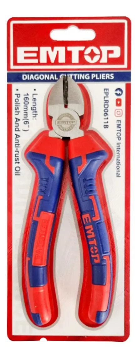 ALICATE CORTE LATERAL PVC 6"