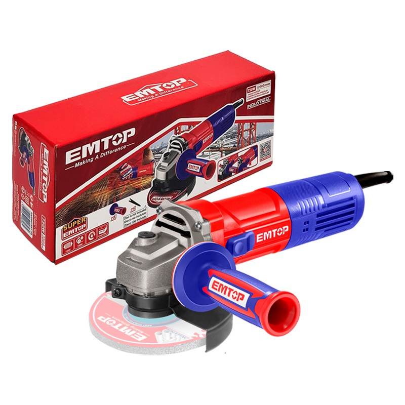 ESMERILHADEIRA 41/2 20V BATERIA 4A C/ CARREGADOR S/CV ELAG211541-9B -  EMTOP